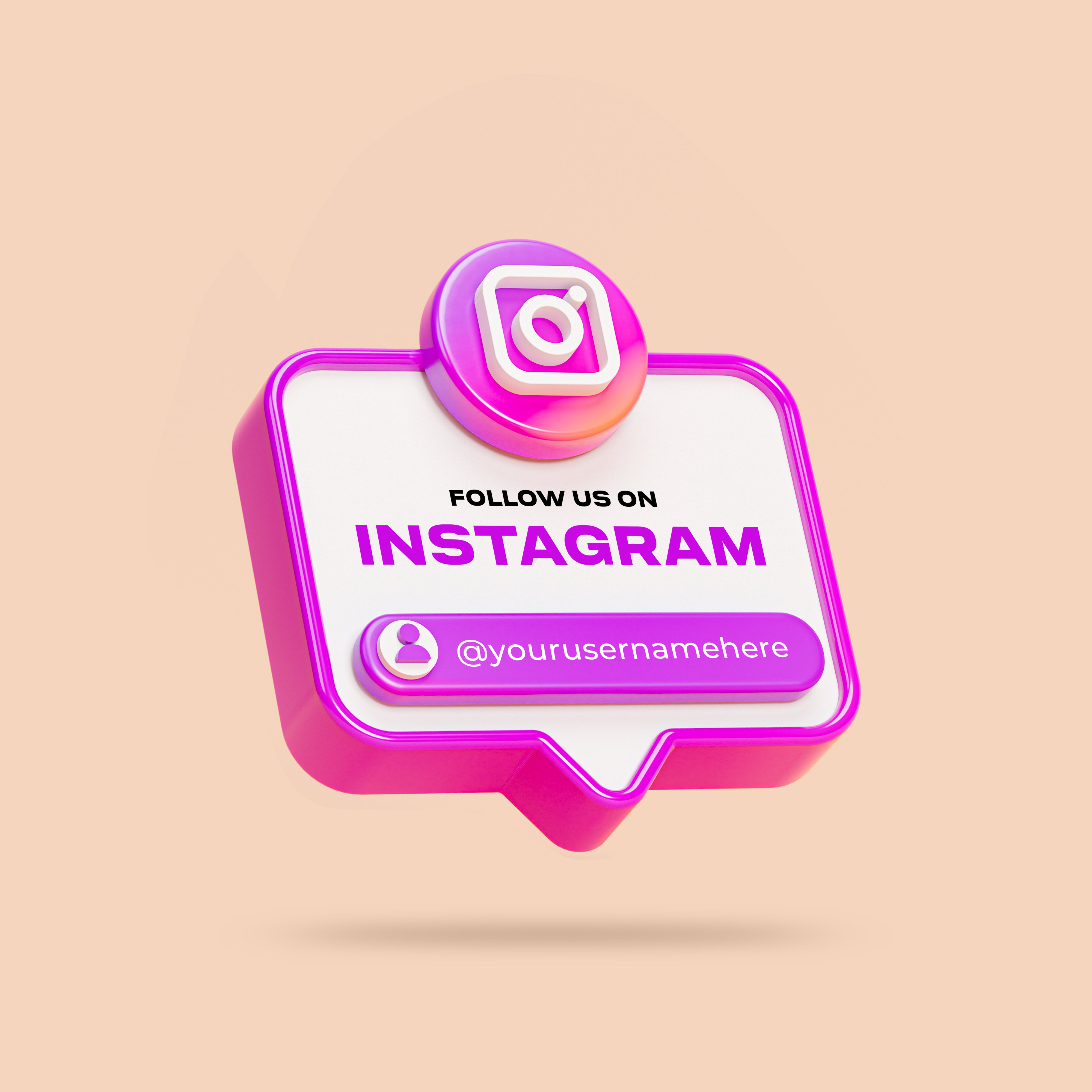 Instagram Promotion Follow Banner